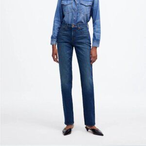 Madewell The '90s Straight Mid-Rise Jean